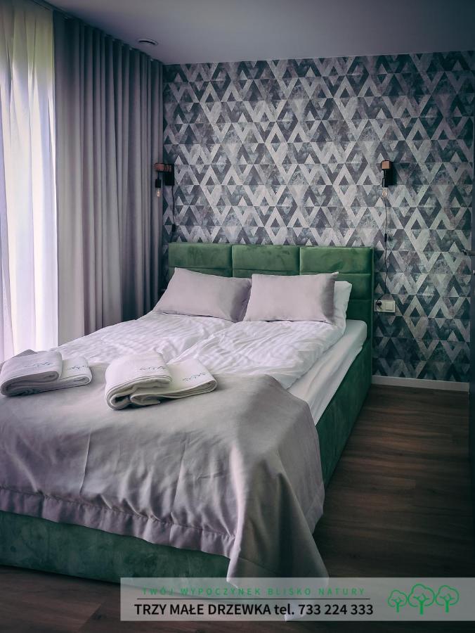 Trzy Male Drzewka Apartment Wielka Wies  Exterior foto